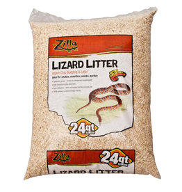 ZILLA PET PRODUCTS ZILLA- ASPEN- BEDDING- SNAKE LITTER- 24X14X5- 24 QT