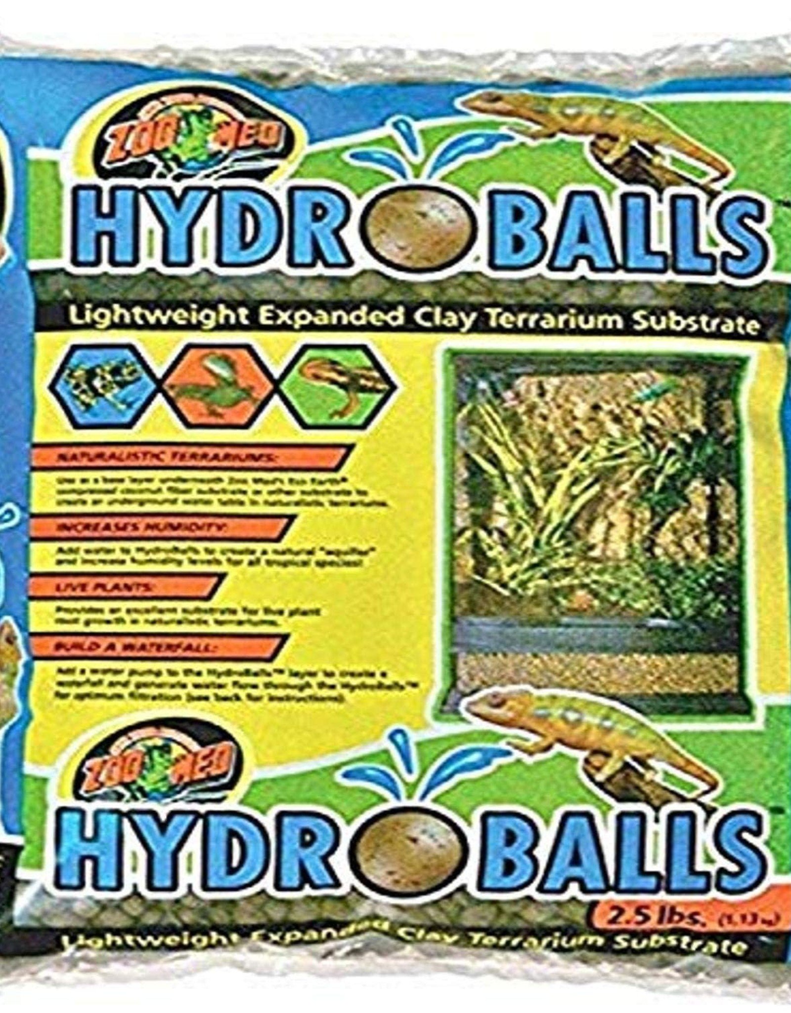 ZOO MED LABORATORIES, INC. ZOO MED- VC-10- HYDROBALLS- TERRARIUM SUBSTRATE- 11X8X3.5- CLAY-  2.5 LB