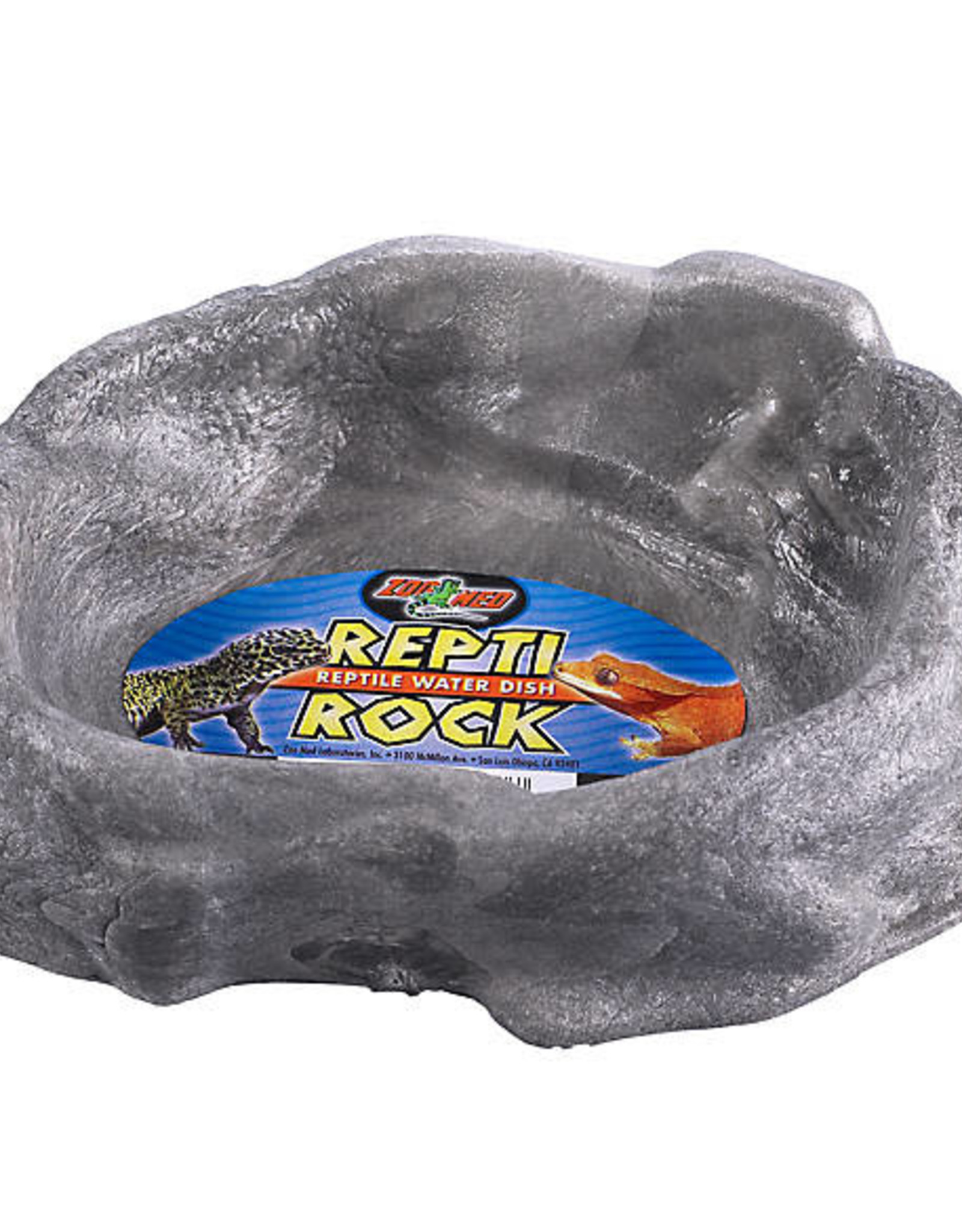 ZOO MED LABORATORIES, INC. ZOO MED- WD-30- REPTI ROCK- WATER DISH- 6.25X5.5X17.5- MEDIUM