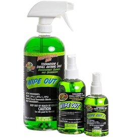 ZOO MED LABORATORIES, INC. ZOO MED- WO-132- WIPE OUT- TERRARIUM CLEANER/DISINFECTANT- 3.5X3.5X10- 32 OZ