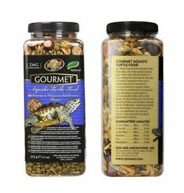 ZOO MED LABORATORIES, INC. ZOO MED- ZM-100- GOURMET- TURTLE FOOD- BOX TURTLE-  3X3X7- 15 OZ