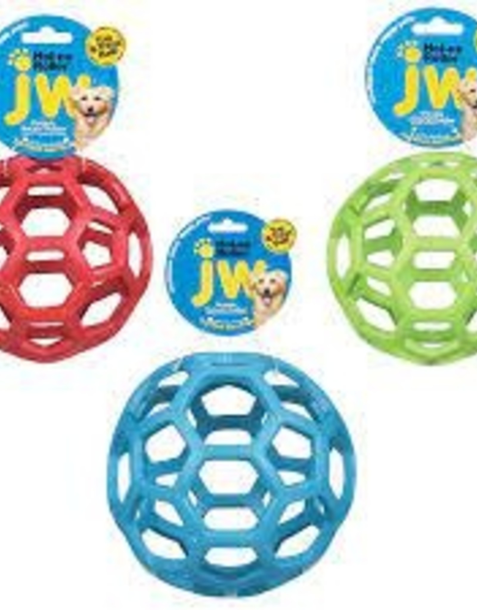 JW PET COMPANY JW- 43113- BIRD TOY- ACTIVITOY- HOL-EE ROLLER 7.5X7.5X7.5- JUMBO