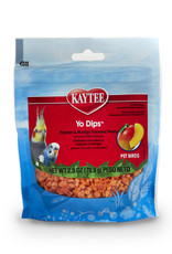 CENTRAL - KAYTEE PRODUCTS KAYTEE- TREAT- BAG- 7X5X2- YO DIPS-AVIAN- MANGO PAPAYA 2.5 OZ