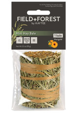 CENTRAL - KAYTEE PRODUCTS KAYTEE- FIELD+ FOREST- MINI HAY BALES- 8X4X4- MARIGOLD- 3.5 OZ