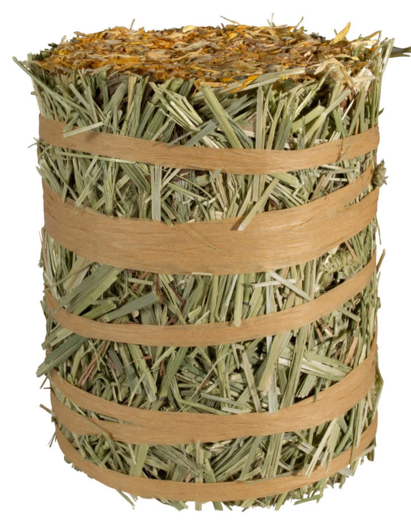 CENTRAL - KAYTEE PRODUCTS KAYTEE- FIELD+ FOREST- MINI HAY BALES- 8X4X4- MARIGOLD- 3.5 OZ