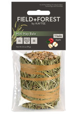 CENTRAL - KAYTEE PRODUCTS KAYTEE- FIELD+ FOREST- MINI HAY BALES- 8X4X4- APPLE- 3.5 OZ