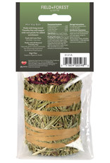 CENTRAL - KAYTEE PRODUCTS KAYTEE- FIELD+ FOREST- MINI HAY BALES- ROSE- 8X4X4- - 3.5 OZ