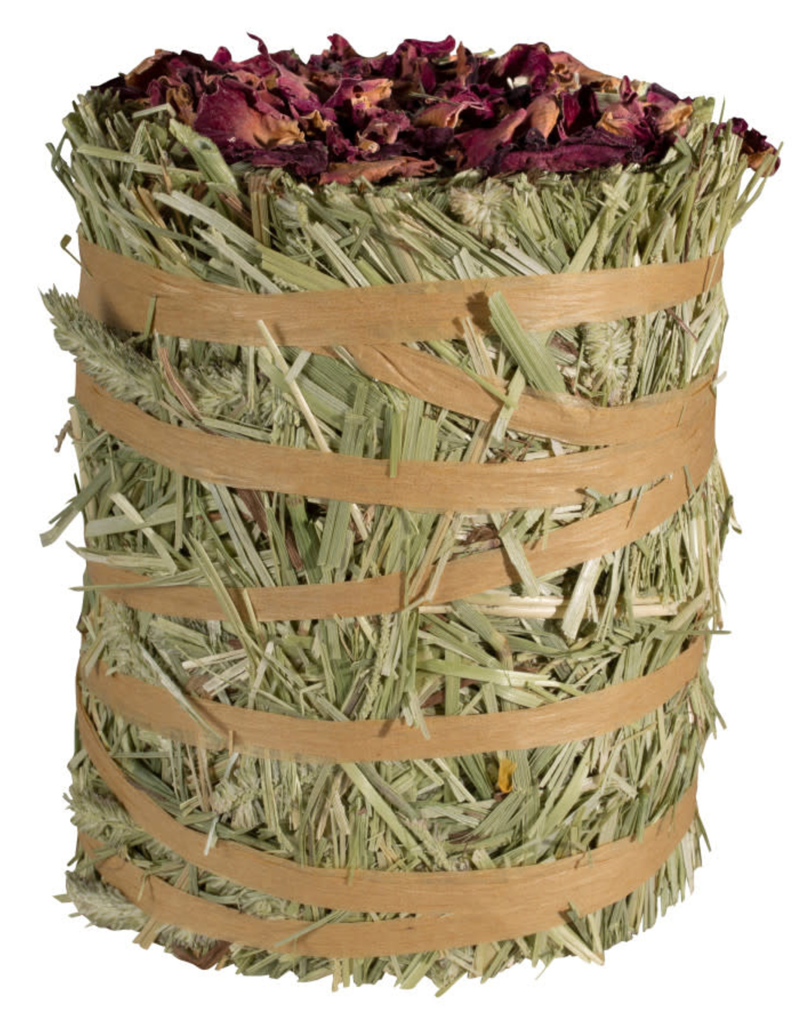 CENTRAL - KAYTEE PRODUCTS KAYTEE- FIELD+ FOREST- MINI HAY BALES- ROSE- 8X4X4- - 3.5 OZ
