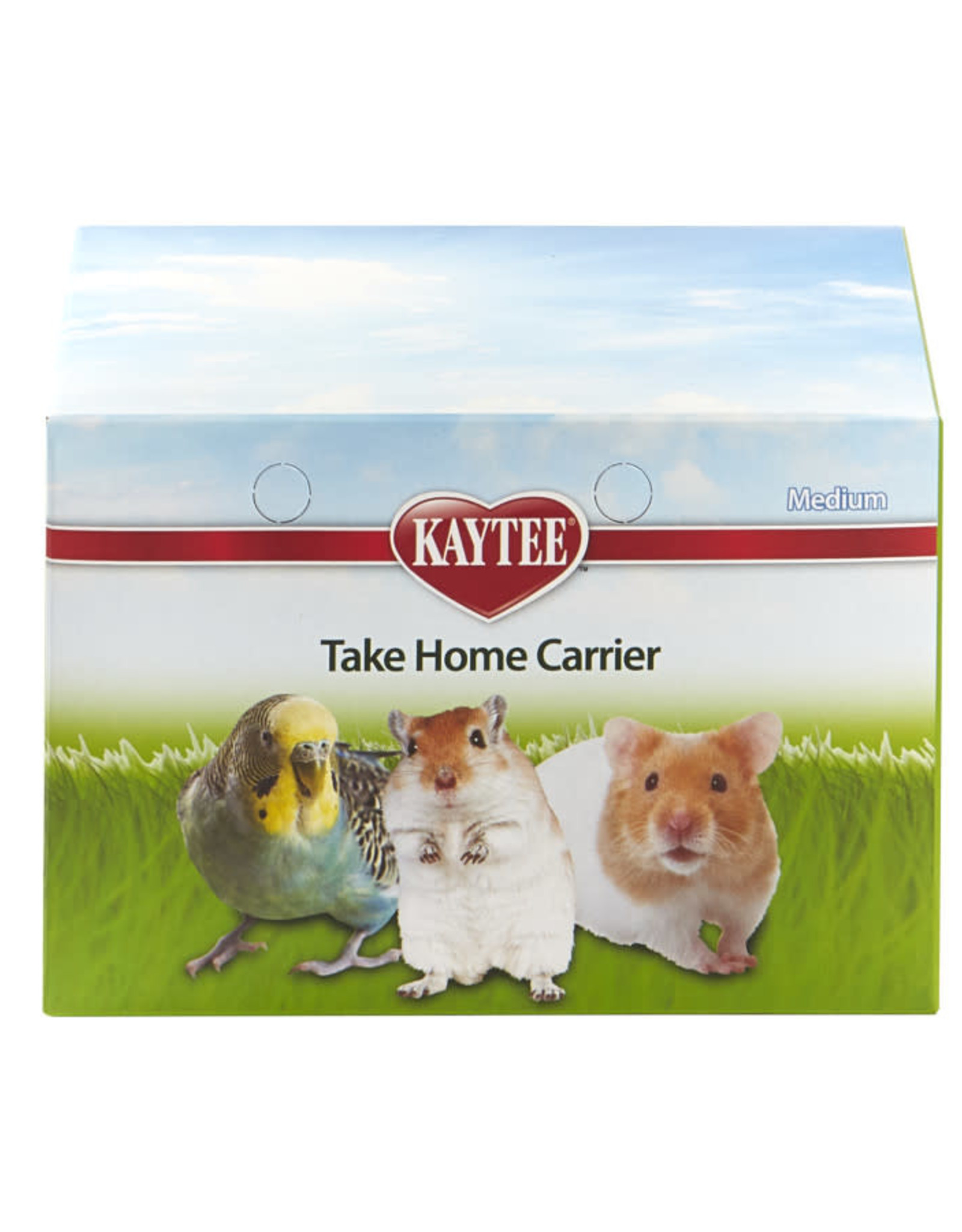 CENTRAL - KAYTEE PRODUCTS KAYTEE- TAKE HOME BOX- 8X5X5- MEDIUM (PARAKEET)