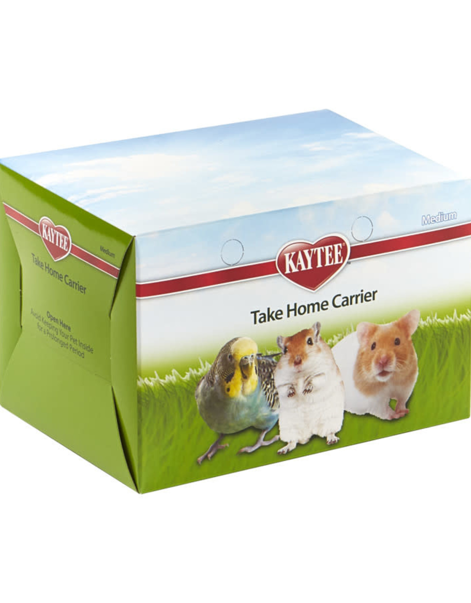 CENTRAL - KAYTEE PRODUCTS KAYTEE- TAKE HOME BOX- 8X5X5- MEDIUM (PARAKEET)