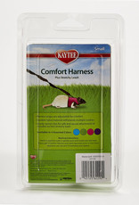 CENTRAL - KAYTEE PRODUCTS KAYTEE- COMFORT HARNESS- 8X4.5X1.5- STRETCHY LEASH- SMALL