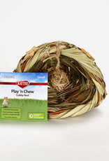 CENTRAL - KAYTEE PRODUCTS KAYTEE- NATURAL- 6X5X4- PLAY'N CHEW CUBBY NEST- SMALL