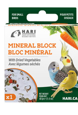 HARI HARI- MINERAL BLOCK- 82197- BIRDS- DRIED VEGETABLES- 40 G- 1 PACK