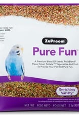 ZUPREEM ZUPREEM- PURE FUN- PELLETED DIET- 8X6X3- 2 LB- SMALL BIRD