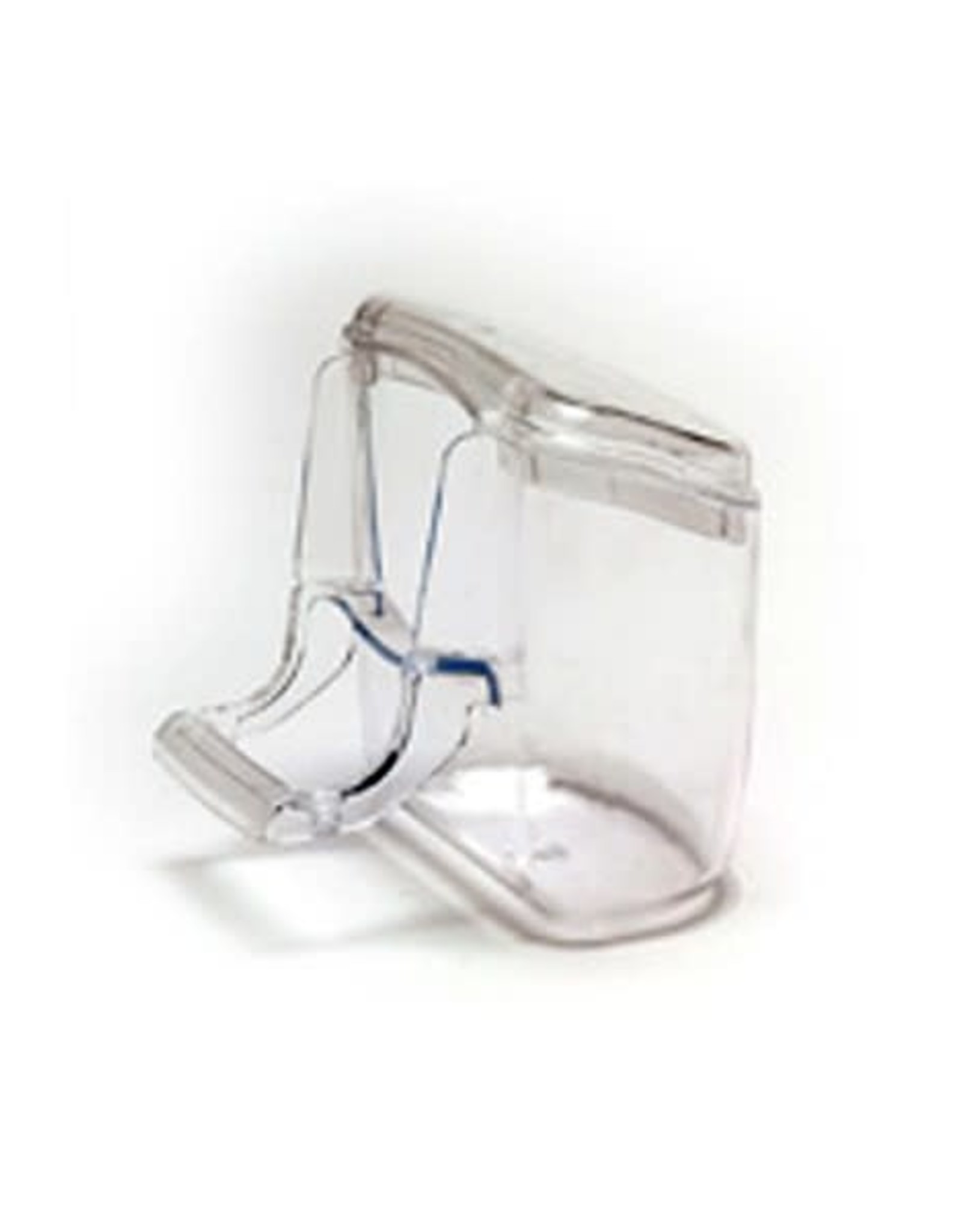 S.T.A.- CANARY FOOD/WATER DISH- 3X3X1.5- NEW STYLE- CLEAR