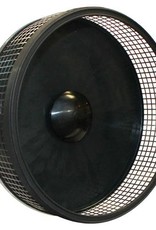 EXOTIC NUTRITION EN5983-BK-CA- SILENT RUNNER- PRO WHEEL- 12X12X3.5- WITH CAGE ATTACHMENT- BLACK
