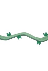 EN5341LG- FLEECE VINE-  36X3.5X.5- LARGE- GREEN
