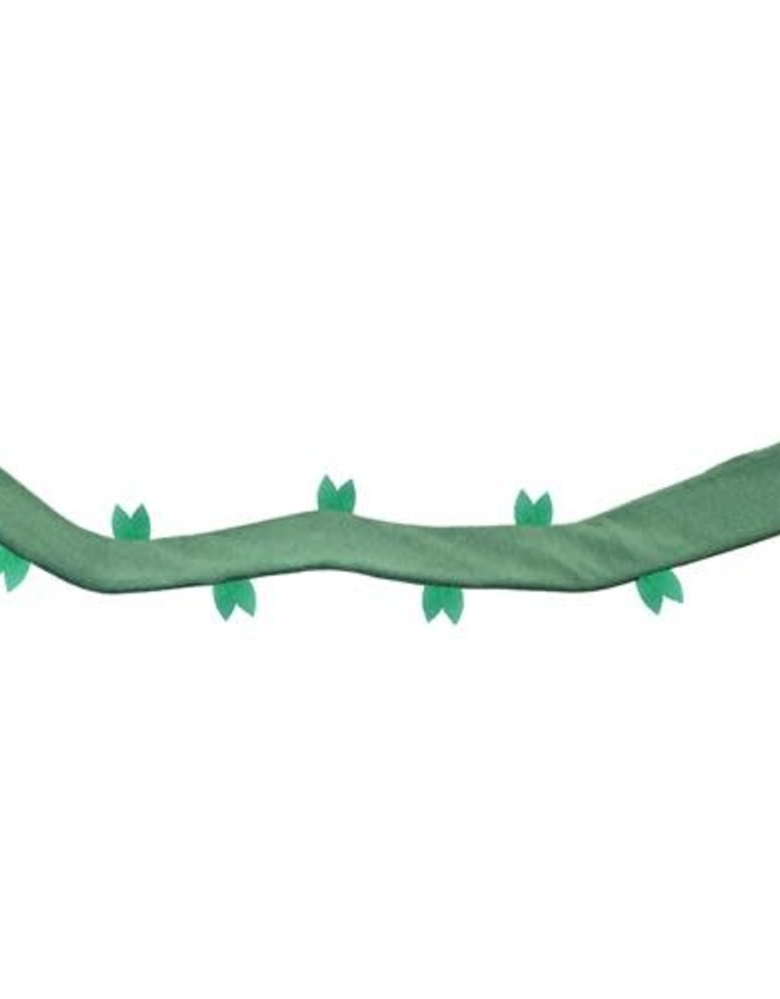 EN5341LG- FLEECE VINE-  36X3.5X.5- LARGE- GREEN