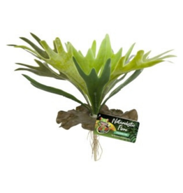 ZOO MED LABORATORIES, INC. ZOO MED- BU-65- NATURALISTIC FLORA- TERRARIUM PLANT- STAGHORN FERN- 13X6X3