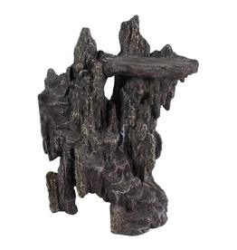 PENN PLAX PLASTICS, INC. REP189- CAVE HIDEOUT- 11X8.9X6.3- ROCKSCAPES WITH TEMPERATURE REGULATING LEDGE