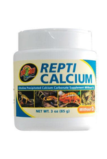 ZOO MED LABORATORIES, INC. ZOO MED- A33-3- REPTI CALCIUM- WITHOUT D3- 4.5X4.5X5- 3 OZ