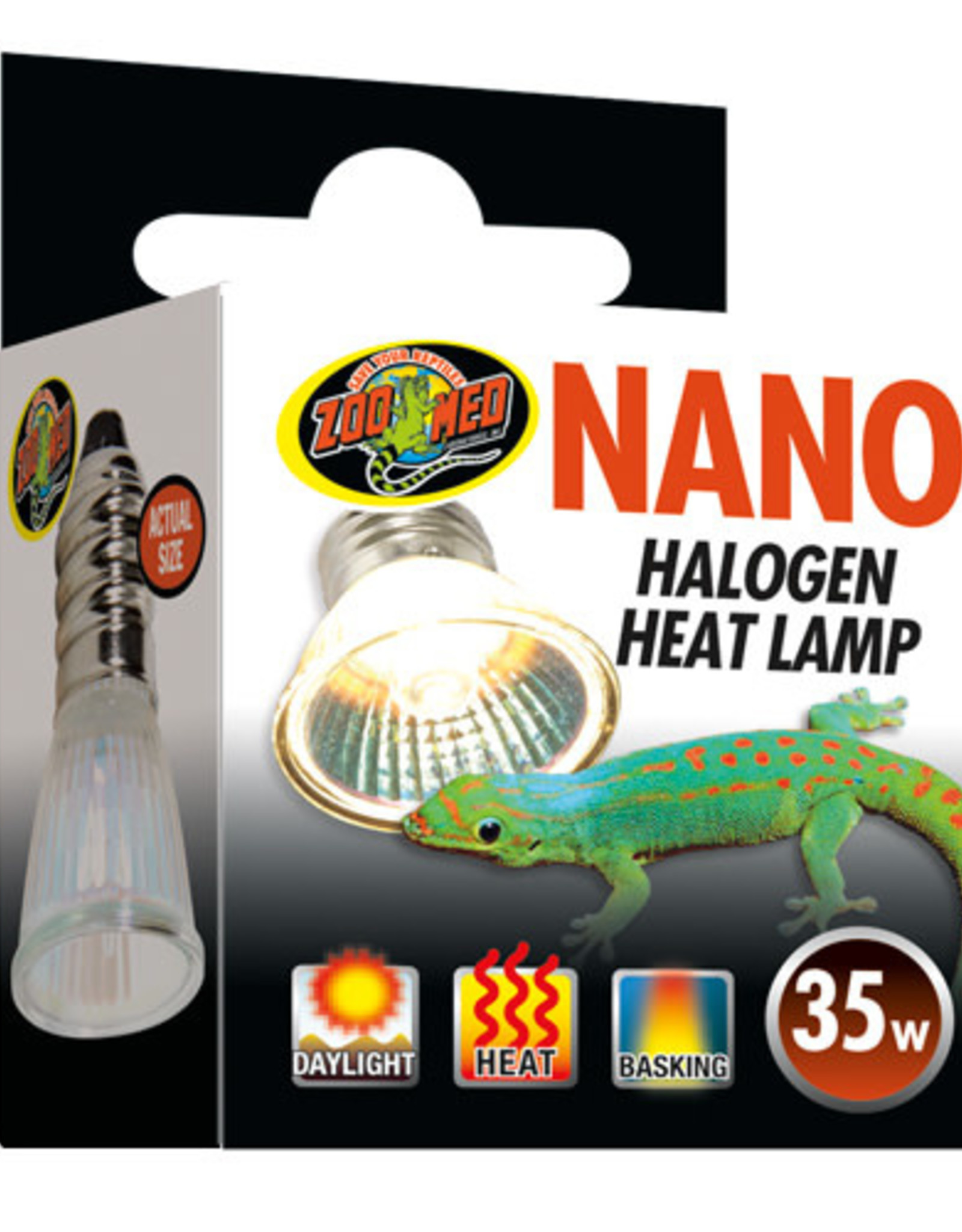 ZOO MED LABORATORIES, INC. ZOO MED- HB-35N- NANO- HALOGEN- HEAT BULB- 3X3X4- 35W