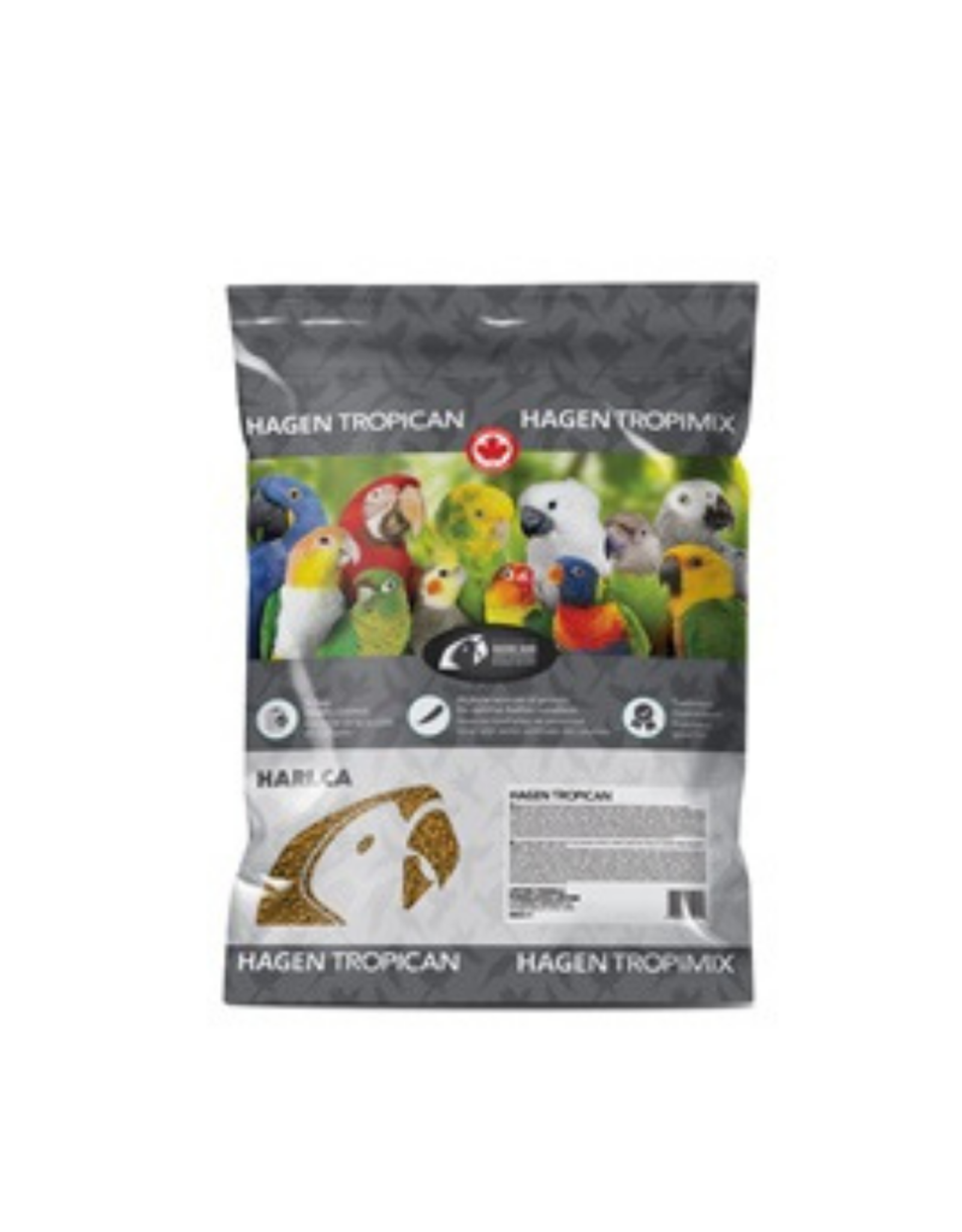 HARI BIN #36- HARI- TROPICAN- LIFETIME COCKATIEL- (2MM)  GRANULES PER LB