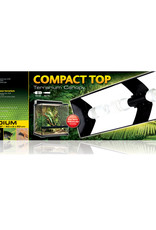 EXO TERRA EXO TERRA- PT2227- COMPACT CANOPY FIXTURE- WITH BUILT IN REFLECTOR- 3.5X8- 24 INCH