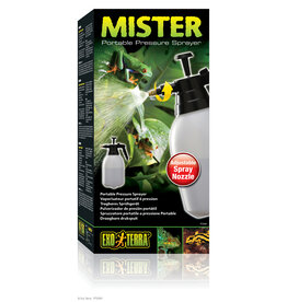EXO TERRA EXO TERRA- PT2491- PRESSURE SPRAY PUMP BOTTLE- ADJUSTABLE NOZZLE WITH LOCKING MECHANISM- 6X6X14- 2 QUART