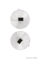 EXO TERRA EXO TERRA- PT2502- REPLACEMENT- SUPPORT SUCTION CUPS FOR PT2495 MONSOON- 3X3X2- 2 PACK