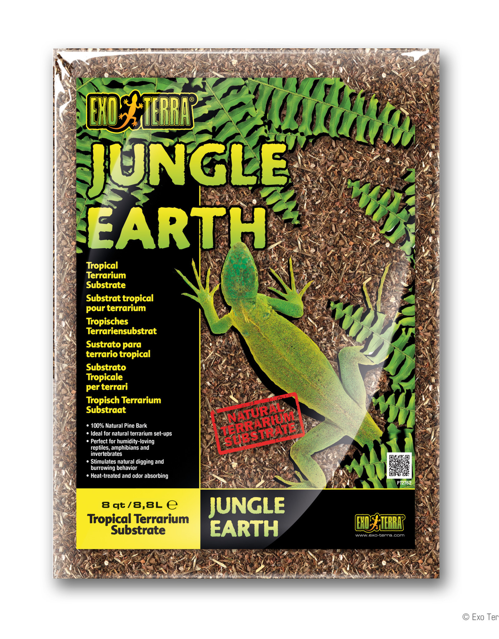 EXO TERRA EXO TERRA- PT2762- TERRARIUM- SUBSTRATE- REPTILE- JUNGLE EARTH- 14X20X3- 8 QT