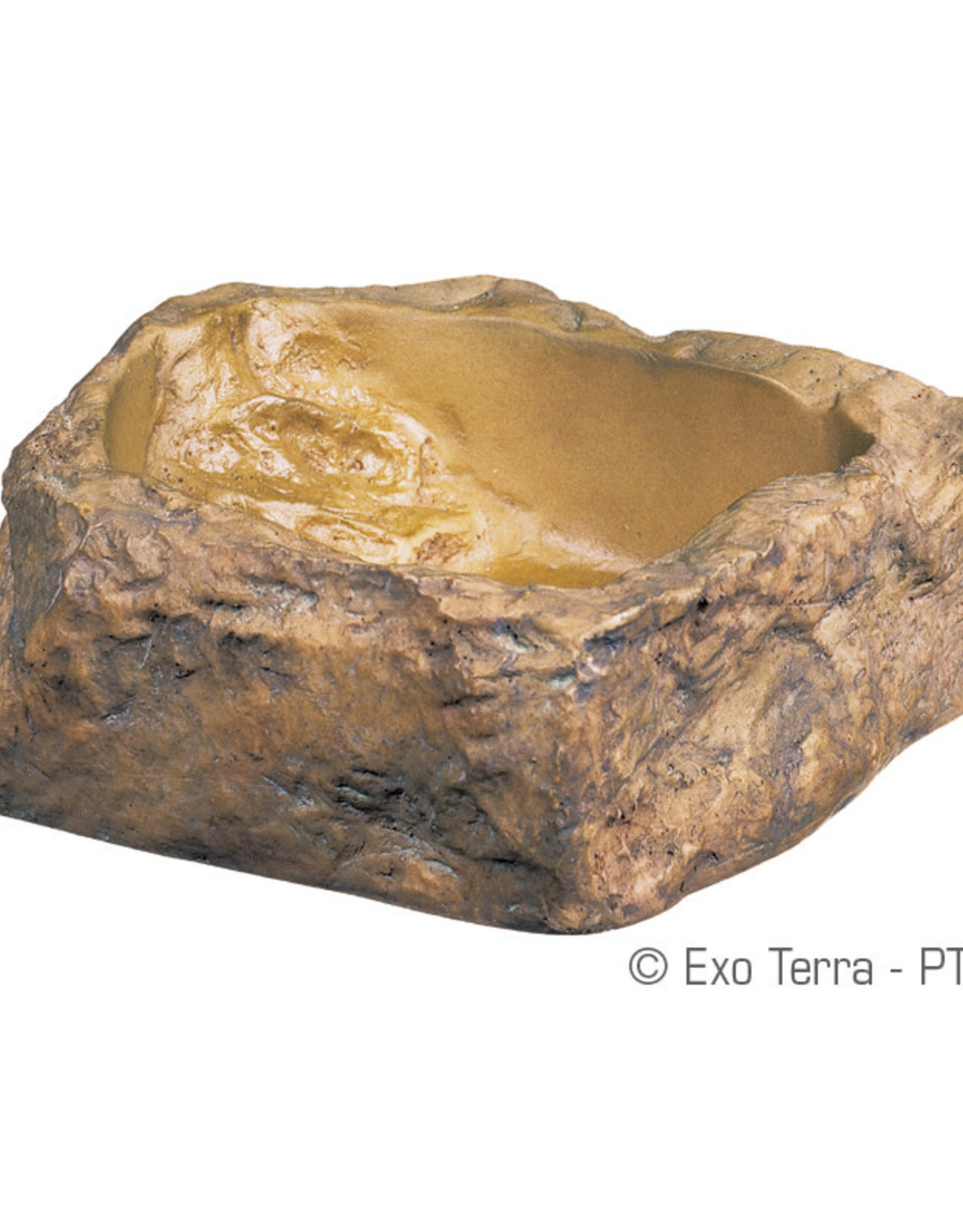 EXO TERRA EXO TERRA- PT2801- WATER DISH- 3.75X3X1.25- SMALL