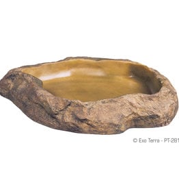 EXO TERRA EXO TERRA- PT2811- FEEDING DISH- 8x4.3x5.6- MEDIUM