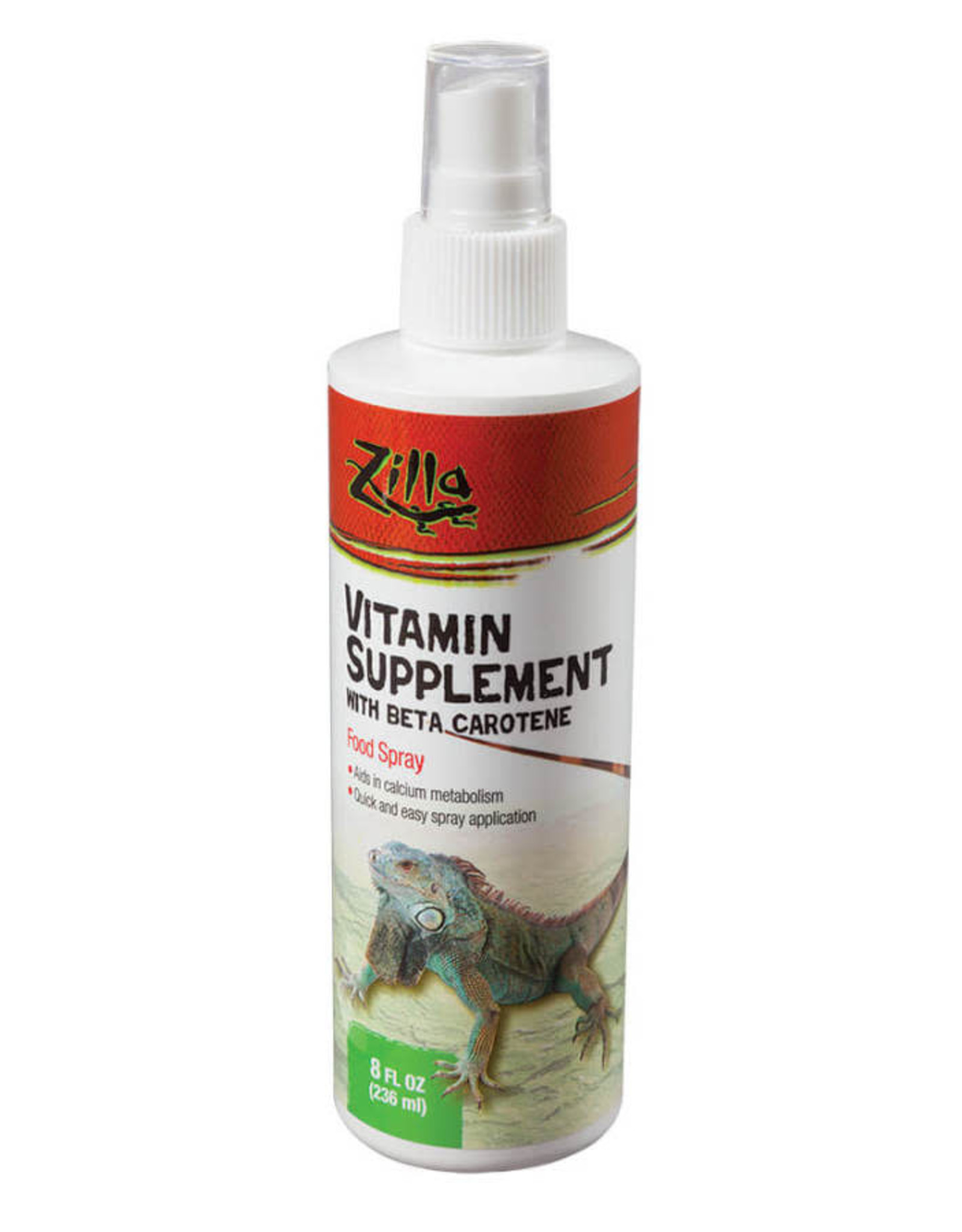 ZILLA PET PRODUCTS ZILLA- REPTILE- VITAMIN SPRAY- 2X2X7- 8 OZ