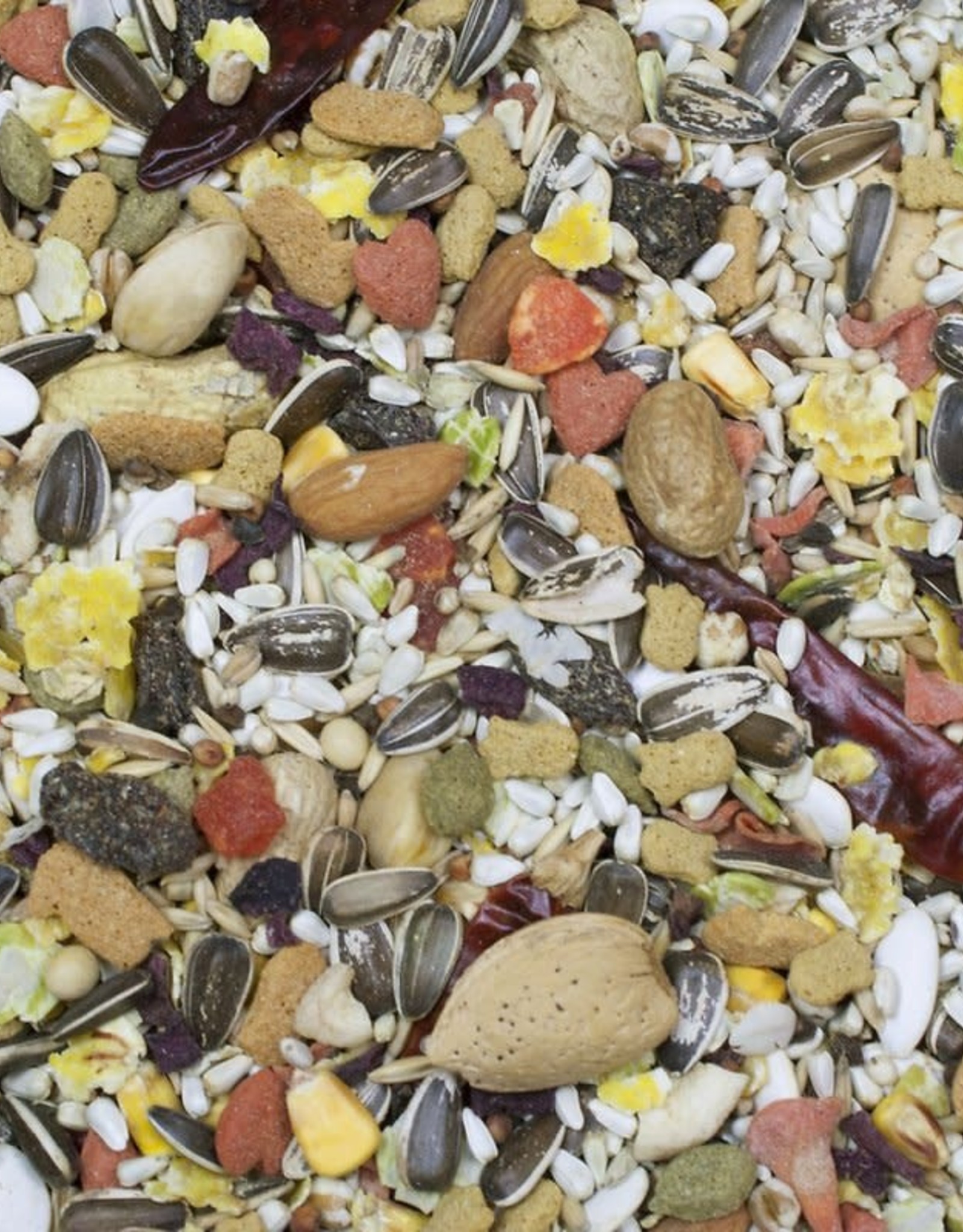 HIGGINS PREMIUM PET FOODS BIN #117- HIGGINS- SUNBURST- 5X5X5- PARROT- PER  LB