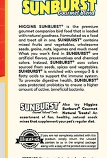 HIGGINS PREMIUM PET FOODS BIN #117- HIGGINS- SUNBURST- 5X5X5- PARROT- PER  LB