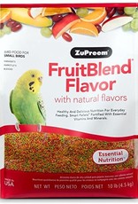 ZUPREEM BIN #31- ZUPREEM- FRUIT BLEND- PELLETED DIET- 12X8X18- SMALL BIRD- PER LB