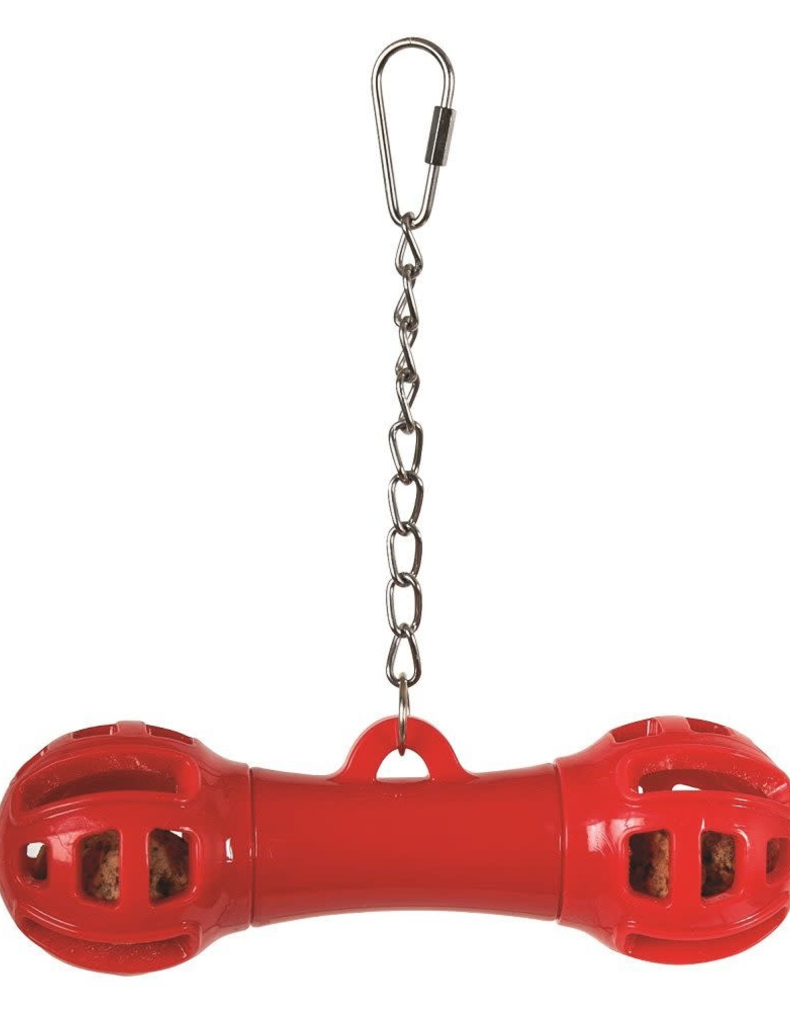 CAITEC CORPORATION CAI 01250- BIRD TOY- 8X8X3 DIA- GIGGLY DUMBELL