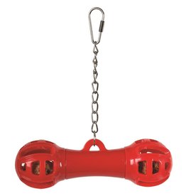 CAITEC CORPORATION CAI 01250- BIRD TOY- 8X8X3 DIA- GIGGLY DUMBELL