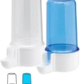 STA- PLASTIC DRINKER/WATERER- 3.5X1.25- SHORT LIP- BLUE- 2 OZ