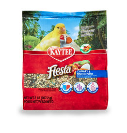 CENTRAL - KAYTEE PRODUCTS KAYTEE- FIESTA- BIRD FOOD- 14X16X8- CANARY/FINCH- 2 LB