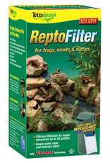 SPECTRUM BRANDS - AQUARIA TETRAFAUNA- REPTOFILTER-  10X5.5X4.75- FOR FROGS, NEWTS, AND TURTLES- 125 GPH
