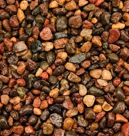 CLIFFORD W ESTES  (ESTES) ESTES AQUARIUM GRAVEL- 19X9X2- RED FLINT- 3/8 INCH STONE- 25 LB