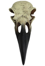 KOMODO KOMODO- HIDEOUT- RESIN- 8X5X4- RAVEN SKULL- LARGE