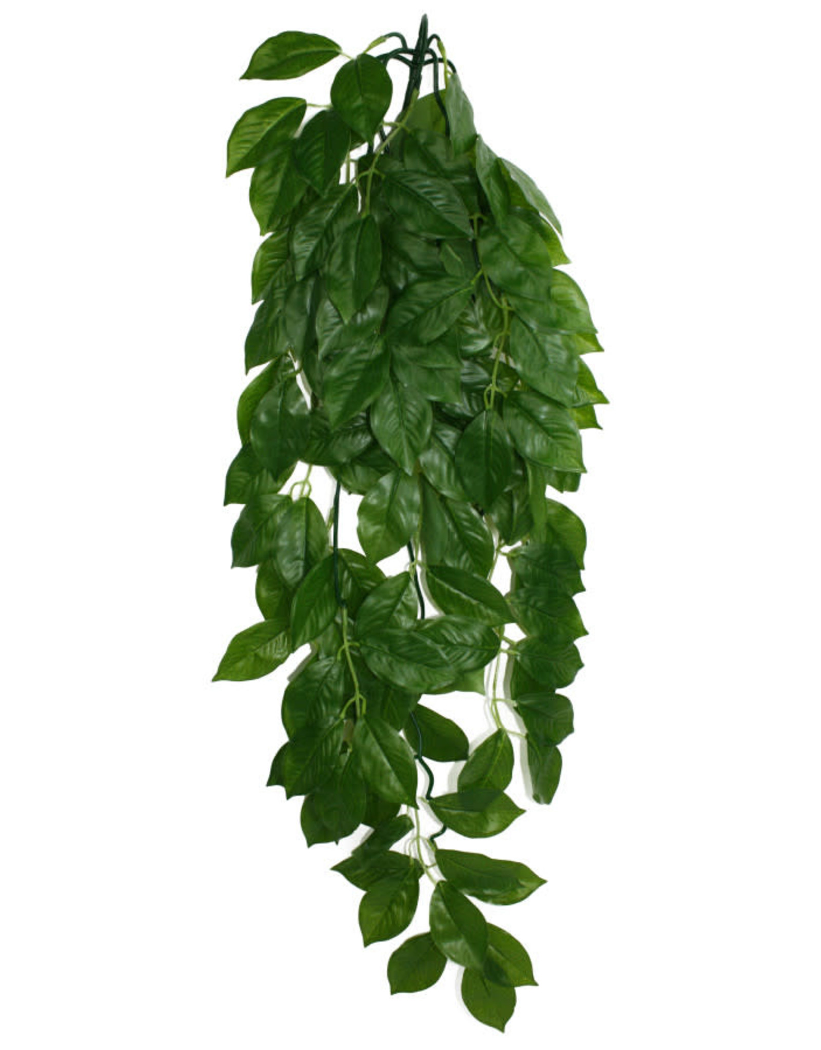 KOMODO KOMODO- PLANT- HANGING- 26X10X4- SILK- GREEN LEAF- 26 INCH