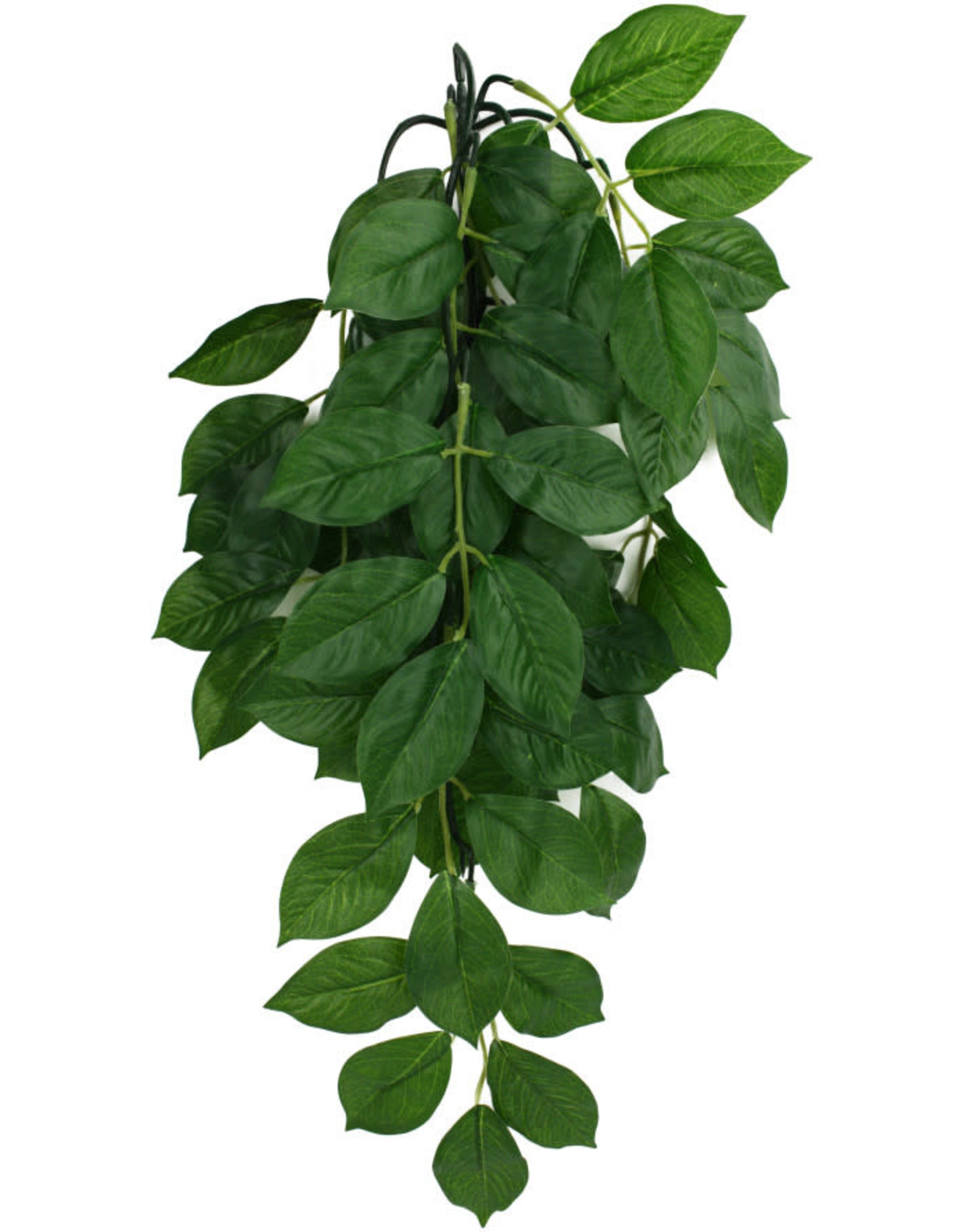 KOMODO KOMODO- PLANT- HANGING- 16X10X4- SILK- GREEN LEAF- 16 INCH