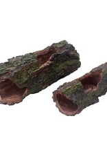 KOMODO KOMODO- HIEAWAY- RESIN- 7X2.5X2.5- FOREST LOG