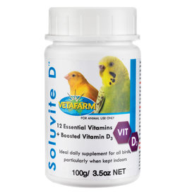 VETAFARM VETAFARM- SOLUVITE D- 3X3X5- VITAMIN PLUS D3- 100 G