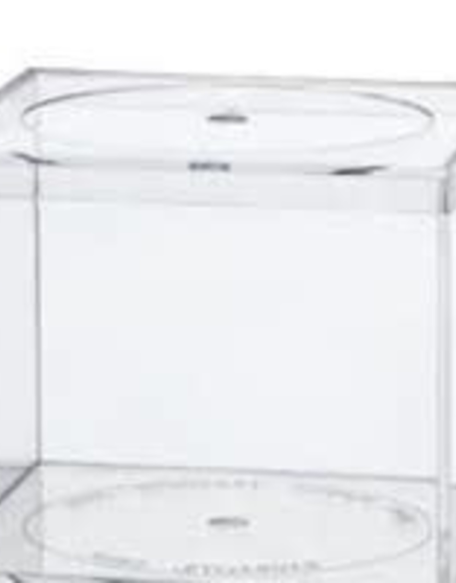 AMAC AMAC- ACRYLIC BOX- FLAT TOP SERIES- 764C- 3.44 x 3.44 x 2.50- CRYSTAL CLEAR