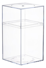 AMAC AMAC- ACRYLIC BOX- M SERIES- 105C- 4 x 4 x 7.25- CRYSTAL CLEAR